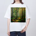 positive_poem05の森の中で創作活動 Oversized T-Shirt