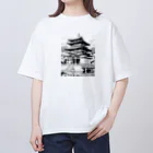 ZZRR12の和の風景 Oversized T-Shirt