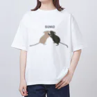 ゐヌちゃんの稲と雅之 オーバーサイズTシャツ