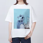 ぽんちぇのお店のルル/SKY オーバーサイズTシャツ