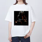 Mr_Geishaの静かな鎧(The Silent Armor) オーバーサイズTシャツ