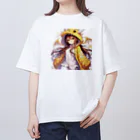 dramusumeの季節外れなドラ娘 オーバーサイズTシャツ