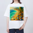 Rパンダ屋の「夏のビーチグッズ」 Oversized T-Shirt