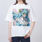 yozoraniyumeoの魔法貴族少女 Oversized T-Shirt