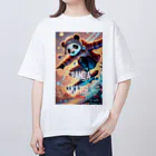 takapoonのPanda Skater オーバーサイズTシャツ