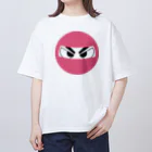 Tossy's colorの【忍び】桃忍者 Oversized T-Shirt