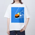 まがおのイクラ軍艦 オーバーサイズTシャツ