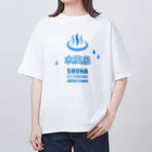 第２弾！1,000円引きセール開催中！！！★kg_shopの水風呂 -サウナデザイン- オーバーサイズTシャツ