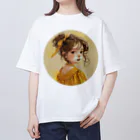 AQUAMETAVERSEの美少女・In the circle Tomoe bb 2712 Oversized T-Shirt