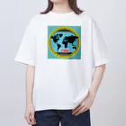 GoogleTamaniriyousuruのFuture world Oversized T-Shirt