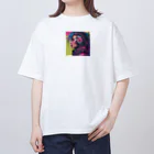Appoのパンクガール オーバーサイズTシャツ