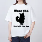 犬との日常物語 -All for Dogs Designed-の愛犬Tシャツ2 Oversized T-Shirt