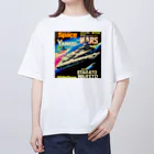 よかとロックの宇宙戦艦「銀河の狭間で」 Oversized T-Shirt