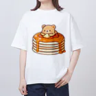 Slabo+Kariiのホットケーキとクマさん Oversized T-Shirt