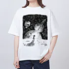 hearthead82のスペースジャーニー Oversized T-Shirt