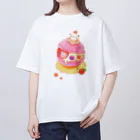 pocoehonのポコポコマカロン Oversized T-Shirt