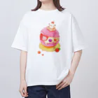 pocoehonのポコポコマカロン オーバーサイズTシャツ