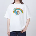 “すずめのおみせ” SUZURI店のだいきち（サマホリ）#02 オーバーサイズTシャツ