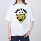 ROCK 'N' ROLL TIGER　ロックンロール タイガーの寅年 ROCK'N'ROLL TIGER タイガー／トラ／虎／ オーバーサイズTシャツ