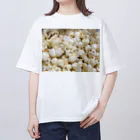 R/Rのポップコーン Oversized T-Shirt