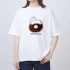 28番商店街のドーナツ大好き倶楽部 Oversized T-Shirt