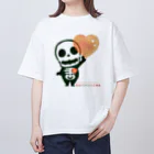 イラスト MONYAAT の愛してガイコッチャAB オーバーサイズTシャツ