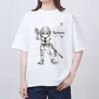 エンピツの星のアクセな12星座　蠍座 Oversized T-Shirt