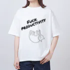 ぱの#fuckproductivity Oversized T-Shirt