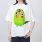 Lily bird（リリーバード）のうるうる黄緑ジャンボ① オーバーサイズTシャツ