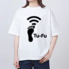 くいなの母のTu-Fu(痛風)受信中 オーバーサイズTシャツ