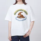 segasworksのゆるパラサウロロフス オーバーサイズTシャツ