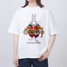 中島みなみのAlice White Rabbit アリスの白ウサギ Oversized T-Shirt