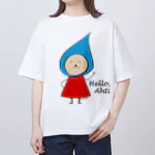 ソラリスさんのHello, Ahti ステッカー Oversized T-Shirt