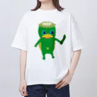 おばけ商店のおばけTシャツ＜でっかい河童＞ Oversized T-Shirt