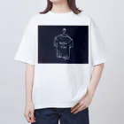 Yore Yore no T-shirtのYoreYore no T-shirtのロゴくん Oversized T-Shirt