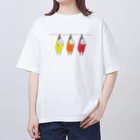 くらきち ONLINE SHOPのねこタイツの洗濯 スパイシー オーバーサイズTシャツ