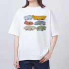 幻想水系branch　byいずもり・ようのFish or Newt? オーバーサイズTシャツ