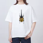 insectech.comのヘラクレスオオガブト（原名亜種） オーバーサイズTシャツ