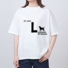 onehappinessのMY LOVE LABRADOR RETRIEVER（ラブラドールレトリバー） Oversized T-Shirt