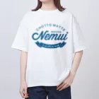 OFUZAKEのCMMN_BLUE オーバーサイズTシャツ