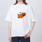 キュン太のねこ（概念） オーバーサイズTシャツ