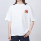 中華呪術堂（チャイナマジックホール）の太極八卦(赤)mini オーバーサイズTシャツ