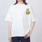 相乗効果 閑歳のおはごじゃショップのとりあえず生ビールで Oversized T-Shirt