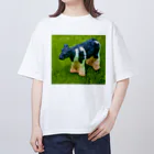 コナカマ通販SUZURI支店のCOW-2021 オーバーサイズTシャツ