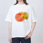 めろんぽっぷのお店だよのリンゴの香りに包まれる Oversized T-Shirt