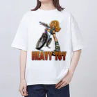 nidan-illustrationの"HEAVY TOY” オーバーサイズTシャツ