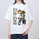 nidan-illustrationの“ZIG-ZAG” 1 オーバーサイズTシャツ