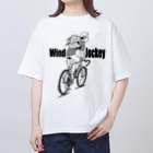 nidan-illustrationの"Wind Jockey" オーバーサイズTシャツ