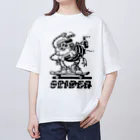 nidan-illustrationの"SPIDER SLIDER" オーバーサイズTシャツ
