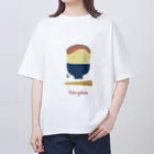 Zakuro-KayokoKawataのsake gohan オーバーサイズTシャツ